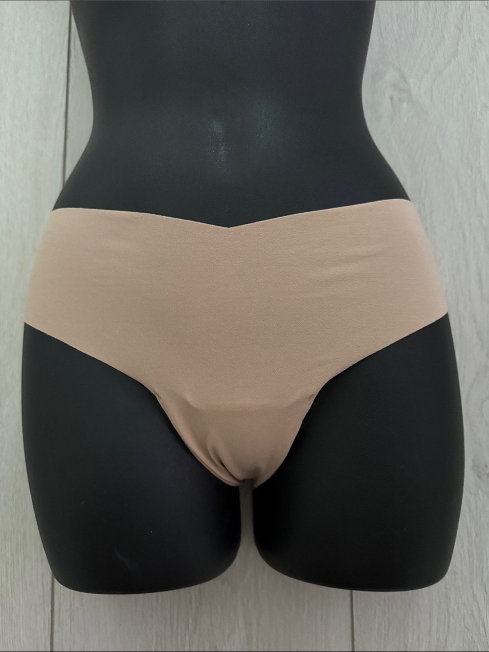 Two Seamless Nude Thong Bottoms for women